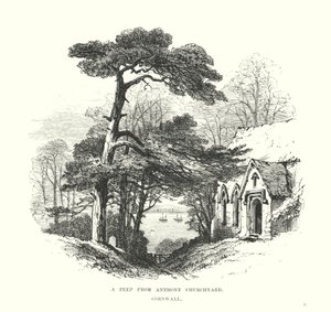Een Glimp vanuit Anthony Kerkhof, Cornwall door Samuel Read